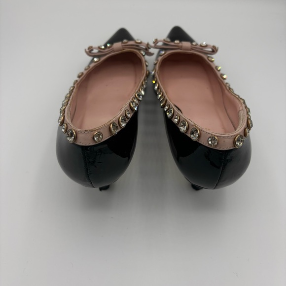 KATE SPADE Bow Kitten Heels, Sz 8 1/2 - Picture 3 of 8